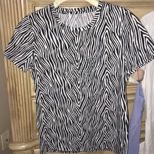 Michael Kors Animal Print Tee LOWEST PRICE